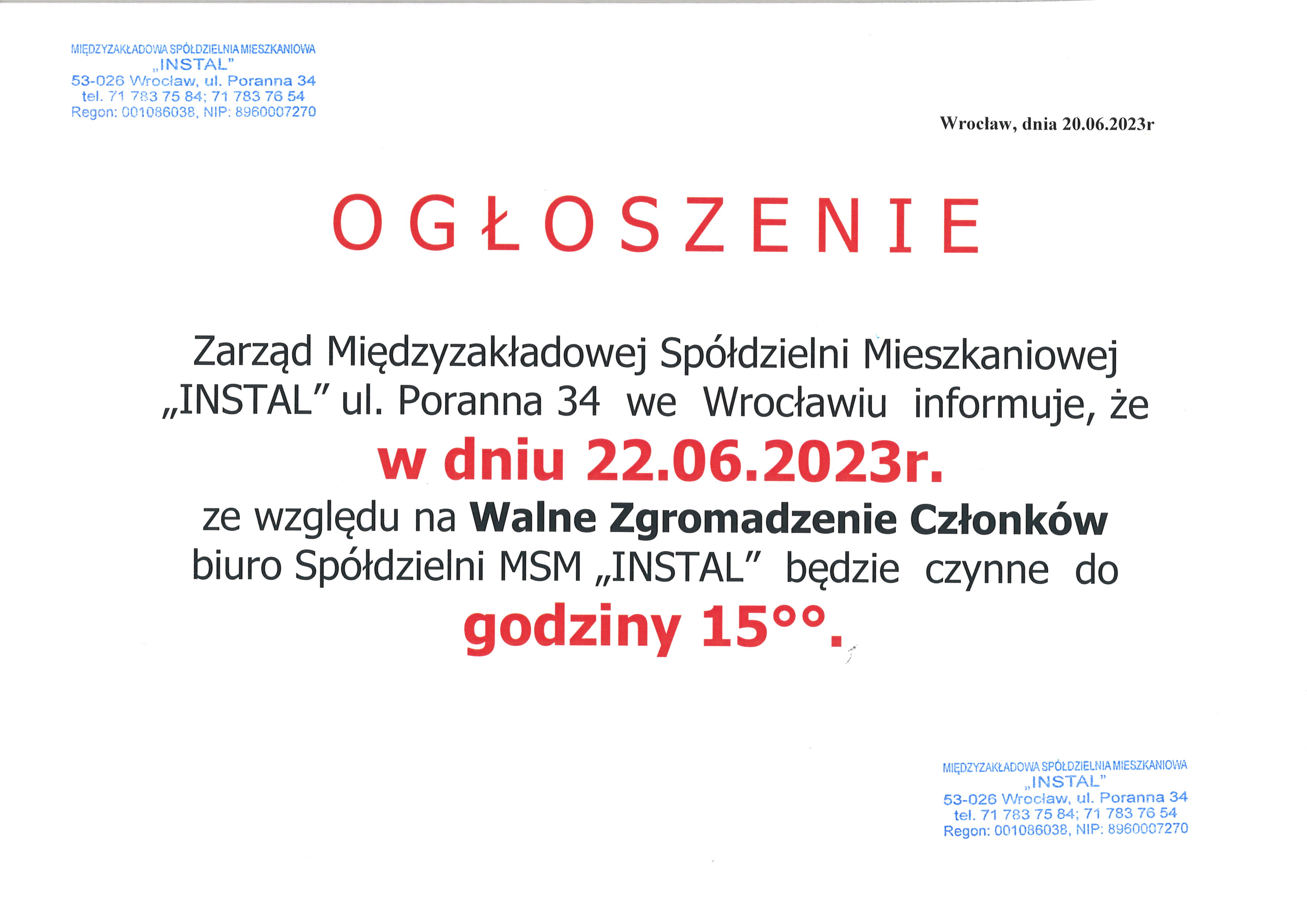 20 06 2023Ogłoszenie 